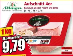 Norma Ablinger Aufschnitt 4er Angebot
