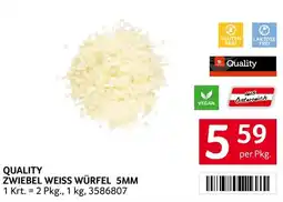 Transgourmet Quality Zwiebel Weiss Würfel Angebot