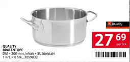 Transgourmet Quality Bratentopf Angebot