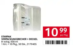 Transgourmet Starpak Verpackungsbecher + Deckel Angebot