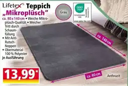 Norma Lifetex Teppich Mikroplüsch Angebot