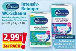 Norma Dr. Beckmann Intensiv-Reiniger WC-Schaum Angebot
