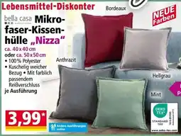 Norma bella casa Mikro-faser-Kissen-hülle „Nizza“ Angebot