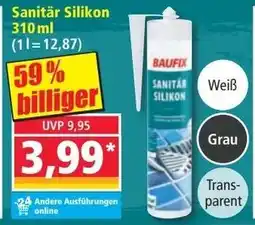 Norma Sanitär Silikon Angebot