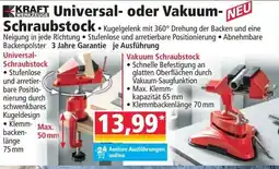Norma Kraft Werkzeuge Universal- oder Vakuum-Schraubstock Angebot