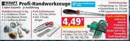 Norma KRAFT WERKZEUGE Profi-Handwerkzeuge Angebot