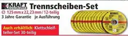 Norma KRAFT WERKZEUGE Trennscheiben-Set Angebot