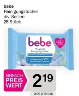 Bipa bebe Reinigungstücher Angebot