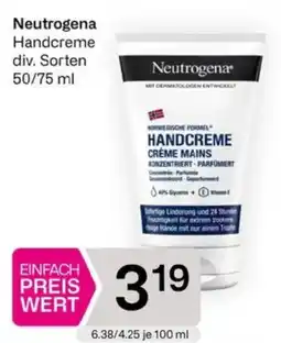 Bipa Neutrogena Handcreme Angebot