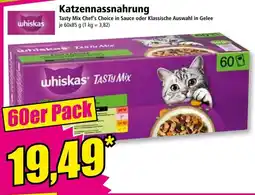 Norma whiskas Tasty Mix Angebot