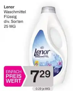 Bipa Lenor Waschmittel Flüssig Angebot