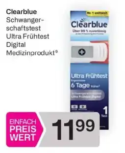Bipa Clearblue Schwangerschaftstest Ultra Frühstest Digital Angebot