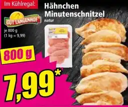 Norma Hähnchen Minutenschnitzel natur Angebot