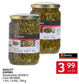 Transgourmet Quality Kapern Angebot