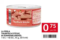 Transgourmet La Perla Thunfisch Stücke in Sonnenblumenöl Angebot