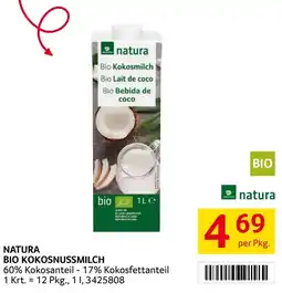 Transgourmet Natura Bio Kokosmilch Angebot