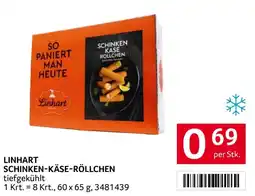 Transgourmet Linhart Schinken-Käse-Röllchen Angebot