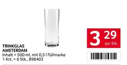 Transgourmet Trinkglas Amsterdam Angebot