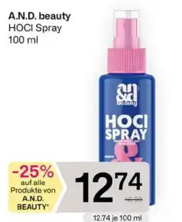 Bipa A.N.D. beauty HOCI Spray Angebot