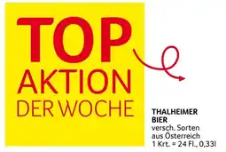 Transgourmet Thalheimer Bier Angebot