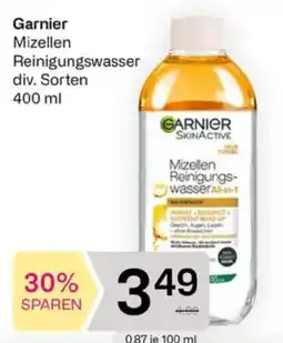 Bipa Garnier Mizellen Reinigungswasser Angebot