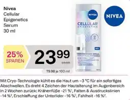 Bipa Nivea Cellular Epigenetics Serum Angebot