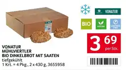 Transgourmet Vonatur Mühlviertler Bio Dinkelbrot mit Saaten Angebot