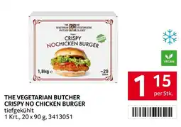 Transgourmet The Vegetarian Butcher Crispy No Chicken Burger Angebot