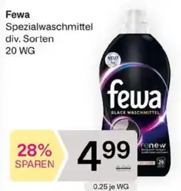 Bipa Fewa Spezialwaschmittel Angebot