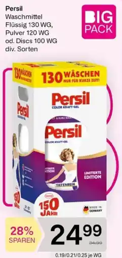 Bipa Persil Waschmittel Angebot