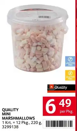 Transgourmet Quality Mini Marshmallows Angebot