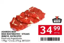 Transgourmet Asaredo Beef Rind Rostbraten - Steaks Angebot