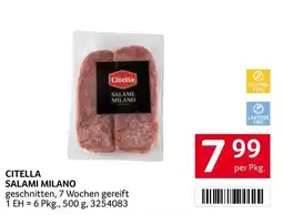 Transgourmet Citella Salami Milano Angebot