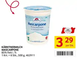 Transgourmet Kärntnermilch Mascarpone Angebot