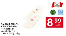 Transgourmet Salzburgmilch Käsescheiben Angebot