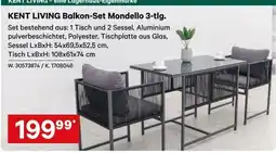 Lagerhaus Graz Land KENT LIVING Balkon-Set Mondello Angebot