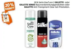 Müller Gillette oder Gillette Venus Angebot