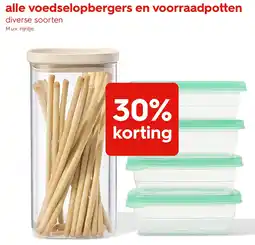 HEMA alle voedselopbergers en voorraadpotten Angebot