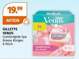 Müller Gillette Venus Comfortglide Spa Breeze Klingen Angebot