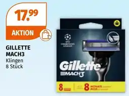 Müller Gillette Mach3 Klingen Angebot