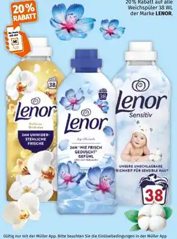 Müller Lenor Weichspüler Angebot