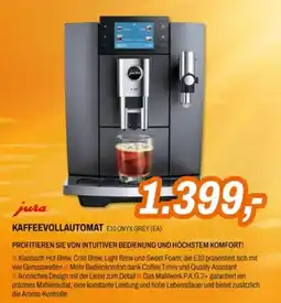 Expert jura Kaffeevollautomat E10 Onyx Grey Angebot