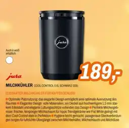 Expert jura MILCHKÜHLER COOL CONTROL 0.6L SCHWARZ Angebot