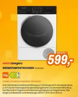 Expert Wärmepumpentrockner TKFX84302H Angebot