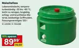 Lagerhaus Maischefass Angebot