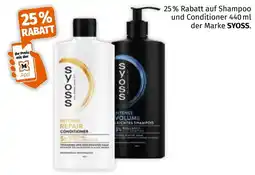 Müller Syoss Shampoo und Conditioner Angebot