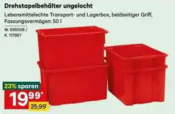 Lagerhaus Graz Land Drehstapelbehälter ungelocht Angebot