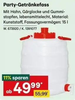 Lagerhaus Graz Land Party-Getränkefass Angebot