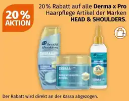 Müller Derma x Pro Haarpflege HEAD & SHOULDERS Angebot