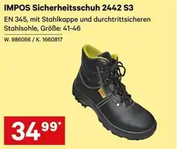 Lagerhaus Graz Land IMPOS Sicherheitsschuh 2442 S3 Angebot